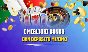 Casinò con deposito di 5 euro divertimento accessibile per tutti