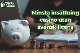 Utländska Casino med Låg Minimiinsättning